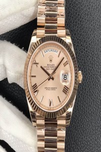 Replica Rolex Day-Date M228238-0006 EW Factory Rose Gold