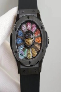 Replica Hublot Classic Fusion Takashi Murakami 507.CX.9000.RX.TAK21 Sunflower Ceramic Bezel