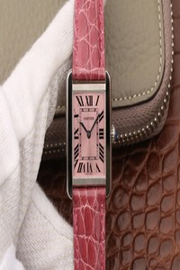 Replica Cartier Tank W5200000 Ladies K11 Factory Pink Dial