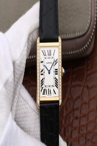 Replica Cartier Tank Ladies K11 Factory White Dial
