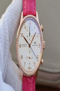 Replica IWC Portuguese ZF Factory Rose Gold Case