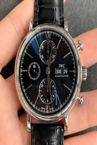Replica IWC Portofino IW391008 ZF Factory Stainless Steel Black Dial