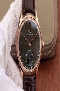 Replica IWC Portuguese IW545406 ZF Factory Brown Dial