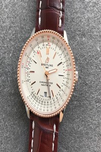 Replica Breitling Navitimer 1 U17326211G1P2 V7 Factory Cowhide Strap