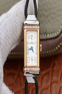 Replica Jaeger-LeCoultre Reverso 3264520 MG Factory Diamond White Dial