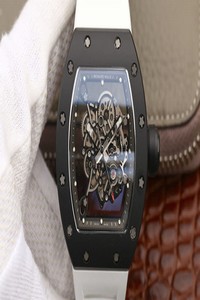 Replica Richard Mille RM055 KV Factory Ceramics White Strap