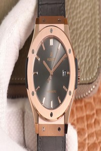 Replica Hublot Classic Fusion 511.OX.7081.LR WWF Factory Rose Gold Dark Gray Dial