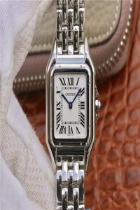 Replica Cartier Panthere De Medium Ladies WSPN0007 GF Factory Silver Dial