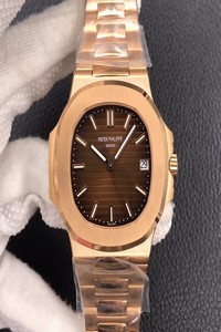 Replica Patek Philippe Nautilus 5711/1R-001 3K Factory Dark Brown Dial