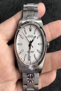 Replica Rolex Oyster Perpetual 114300 39MM AR Factory White Dial
