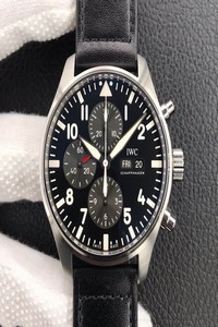 Replica IWC Pilot IW377709 ZF Factory Black Dial