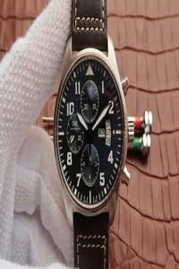 Replica IWC Pilot IW377706 ZF Factory Blue Dial