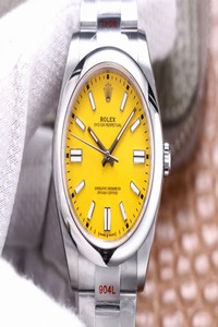 Replica Rolex Oyster Perpetual M124300-0004 41MM EW Factory Yellow Dial