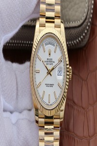 Replica Rolex Day-Date M228238-0008 EW Factory Silver Dial