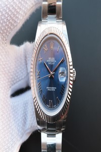 Replica Rolex Datejust 116334 EW Factory Blue Dial