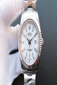 Replica Rolex Datejust M126334-0009 EW Factory White Dial