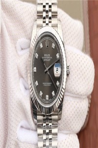 Replica Rolex Datejust M126334-0006 EW Factory Grey Dial