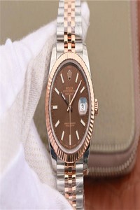 Replica Rolex Datejust M126331-0002 EW Factory Chocolate Color Dial