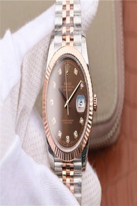 Replica Rolex Datejust M126331-0004 EW Factory Diamond-Studded Dial