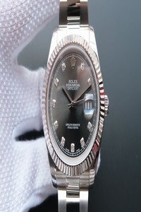 Replica Rolex Datejust M126334-0005 EW Factory Grey Dial