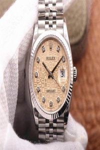 Replica Rolex Datejust M126234-0023 36MM EW Factory Diamond-Studded Dial