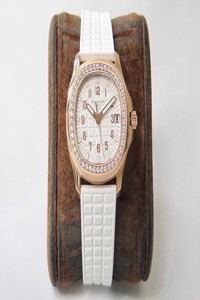 Replica Patek Philippe Aquanaut 5268/200R-001 PPF Factory White Dial