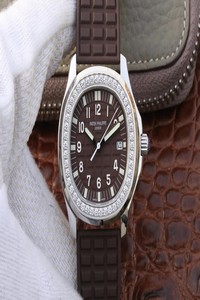 Replica Patek Philippe Aquanaut 5067A-023 PPF Factory Brown Dial