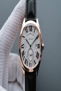 Replica Drive De Cartier WGNM0003 V6 Factory Silver Dial