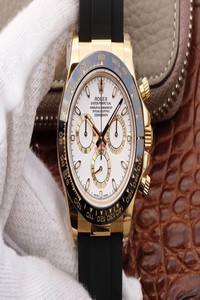 Replica Rolex Daytona Cosmograph M116518ln-0041 JH Factory White Dial