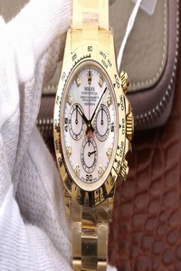 Replica Rolex Daytona Cosmograph 116528-78598 JH Factory Yellow Gold Diamonds Dial