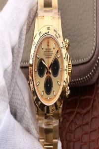 Replica Rolex Daytona Cosmograph 116508 JH Factory Yellow Gold Dial