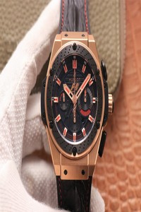 Replica Hublot King Power Ferrari F1 V6 Factory Black Dial Rose Gold