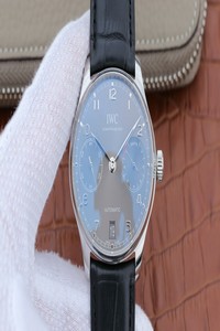 Replica IWC Portuguese IW500705 ZF Factory V5 Light Gray Dial