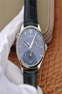 Replica Jaeger LeCoultre Master 1422521 TWA Factory Blue Dial