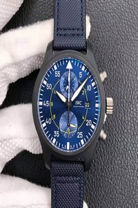 Replica IWC Pilot Blue Angels IW389008 ZF Factory Ceramics