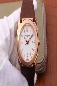 Replica Bvlgari Octo 102119 BGOP38WGLD White Dial
