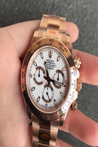 Replica Rolex Daytona m116505-0010 Noob Factory White Dial