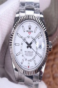 Replica Rolex Sky Dweller M326934-0001 Noob Factory White Dial