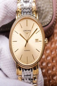 Replica RM Factory Longines Presence L4.921.2.32.7 Yellow PVD