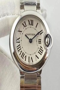 Replica Ballon Bleu De Cartier 28MM W69010Z4 V6 Factory White Dial