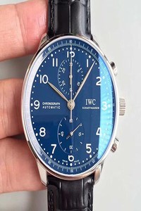 Replica IWC Portugieser Chronograph Edition 150 Years IW371601 Blue Dial YL Factory