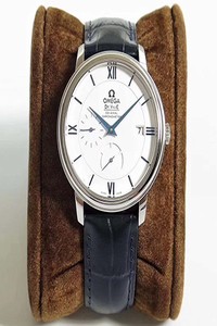 Replica Omega De Ville Prestige Co-Axial Power Reserve 424.53.40.21.04.001 TW Factory White Dial