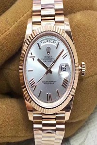 Replica Rolex Day-Date 40 228235 Rose Gold 40MM EW Factory Sundust Dial
