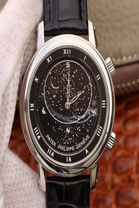 Replica Patek Philippe Grand Complications Sky Moon Celestial 5102G Black Dial TW Factory