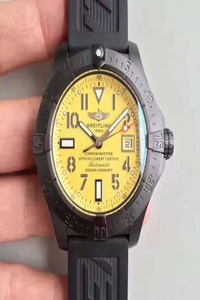 Replica Breitling Avenger II Seawolf V1731110 BD74 109W M20BASA.1 GF Factory Yellow Dial