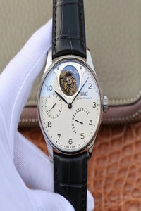 Replica ZF Factory IWC Portuguese Real Tourbillon IW504202 White Dial