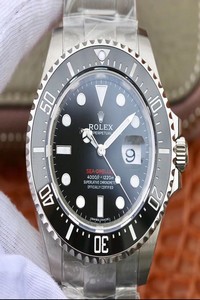 Replica Rolex Sea-Dweller 126600 Noob Factory V9 Black Dial