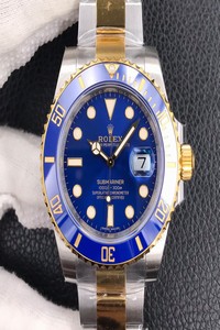 Replica Rolex Submariner 116613LB-97203 VS Factory Blue Ceramic Bezel