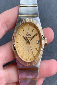 Replica Omega Constellation 123.20.38.21.08.002 VS Factory Champagne Dial