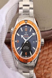 Replica Omega Seamaster 232.30.46.21.01.002 VS Factory Orange Bezel